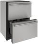 U-Line® 2000 Series 4.9 Cu. Ft. Stainless Steel Refrigerator Drawers-1