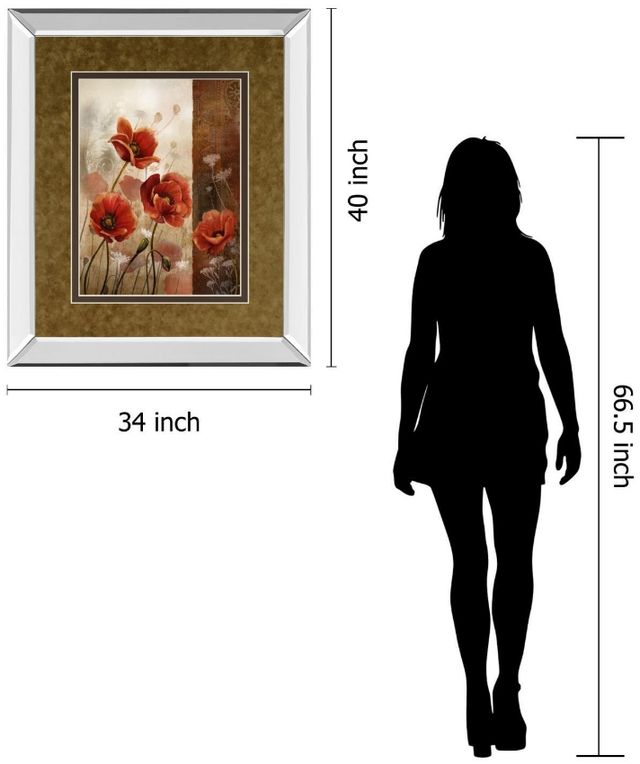 Classy Living Conrad Knutsen Wild Poppies Il Wall Art-2
