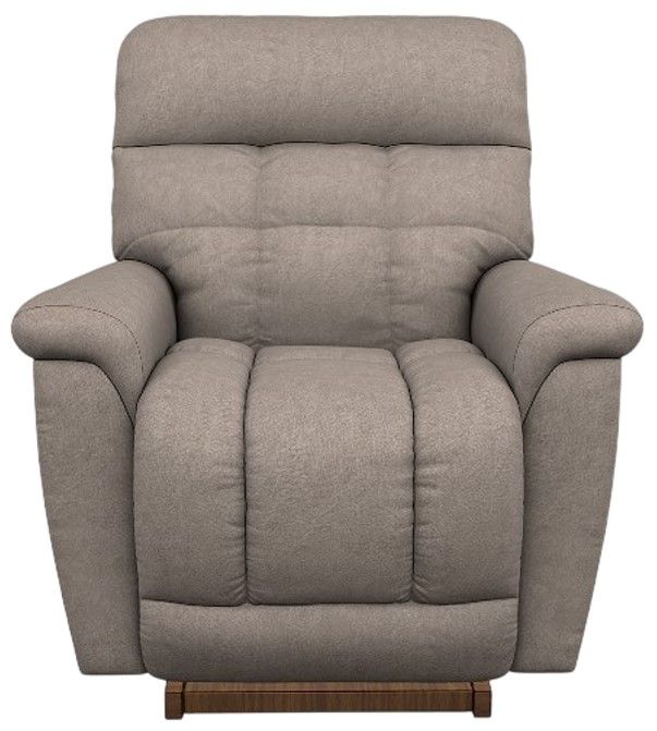 La-Z-Boy® Fulton Mushroom Power Rocking Recliner with Headrest and Lumbar-1