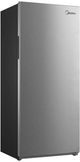 Midea® 28" 13.8 Cu. Ft. Stainless Steel Counter Depth Upright Refrigerator/Freezer-1