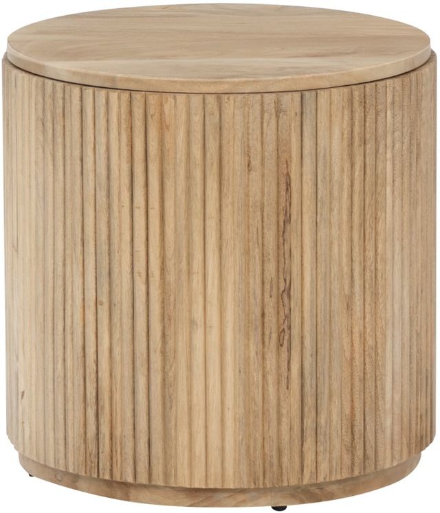 Powell® Sutton Natural Accent Table with Lid-3