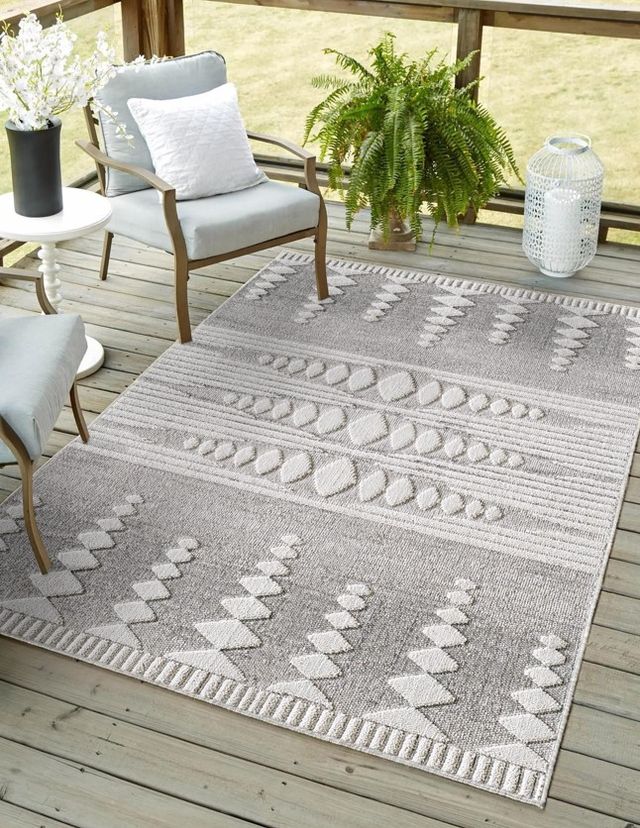 KAS Rugs Terra Natural Beats or Pulse 5'x7' Area Rug-4