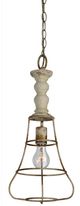 Forty West Earl Cream/Ivory 1-Light Pendant -0
