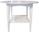 John Thomas Furniture® Hampton Seaside Chalk 36" Pub Table-0