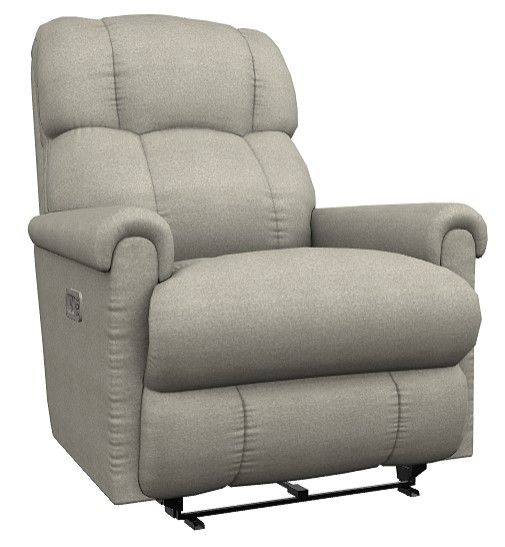 La-Z-Boy® Pinnacle Dove Power Wall Recliner with Headrest and Lumbar-0