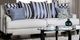Furniture of America® Sisseton Light Gray Sofa and Loveseat Set-1