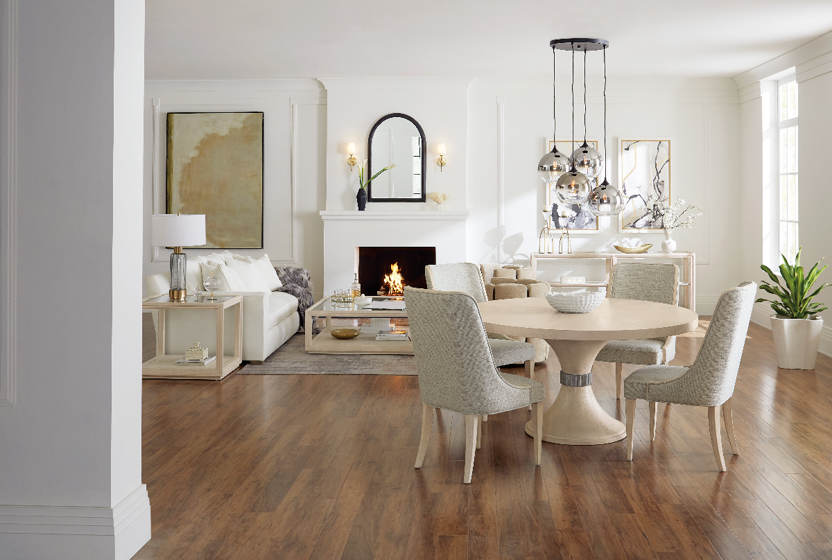 Hooker Furniture Nouveau Chic Pedestal Dining Table - Thumbnail 2