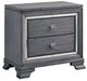 Furniture of America® Alanis Light Gray Nightstand-0
