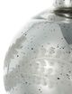 A & B Home Antique Silver 10" Glass Jar with Lid-2