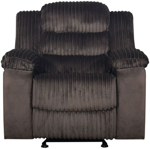 New Classic® Home Furnishings Willow Brown Manual Glider Recliner-2