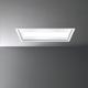 Falmec Nuvola 90 Design+ 36" Painted White Steel Island Range Hood-1