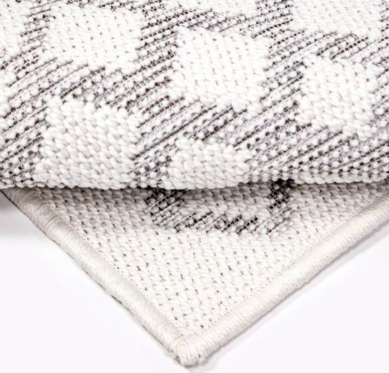 Orian Knitweave Shining Diamond Natural Silverton 5'x8' Area Rug-3