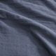 Olliix by Clean Spaces Gauze Blue King 100% Cotton Lightweight Blanket-1