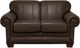 England Furniture Customizable Monroe Leather Loveseat-0