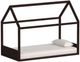 Elements International Sami Espresso Youth Twin Bed-0