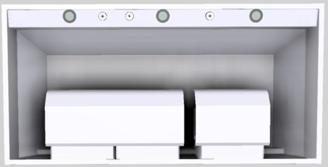 Vent-A-Hood® Designer Series 48" White Wall Mounted Range Hood-1