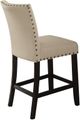 ACME Furniture Nolan Beige/Salvage Dark Oak Counter Chair-0