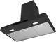 Smeg 30" Matte Black Island Range Hood-2