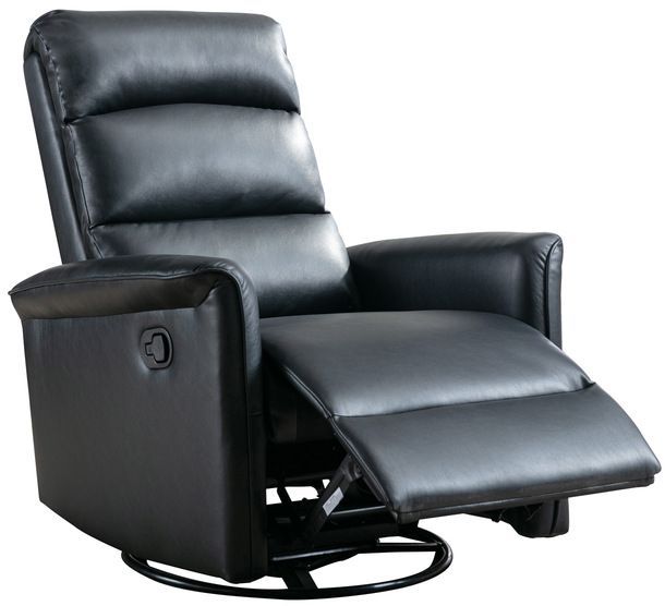 Mazin Furniture Albert Grey Glider Recliner-1