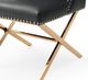 VIG Furniture Modrest Alexia Black/Rosegold Leatherette Dining Chair-3