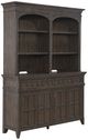 Liberty Furniture Paradise Valley Saddle Brown Hutch and Buffet-0