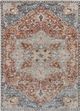 Feizy Kaia Blue/Red 5' x 7' Rug-0