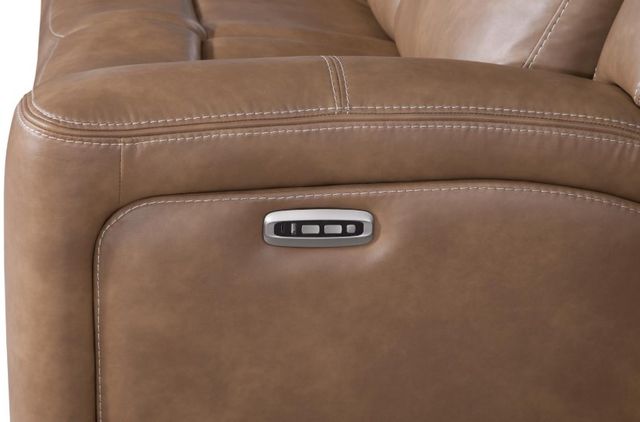 Corinthian Furniture Mocha Power Headrest Reclining Sofa-2
