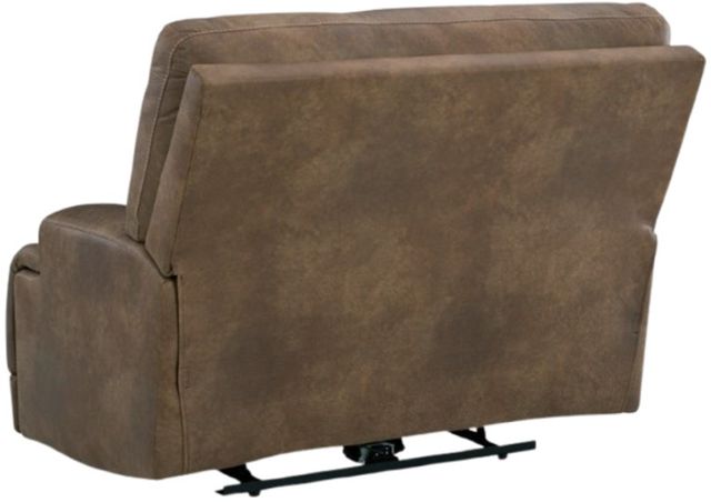 Signature Design by Ashley® Beckley Place Earth Power Recliner with Adjustable Headrest-3