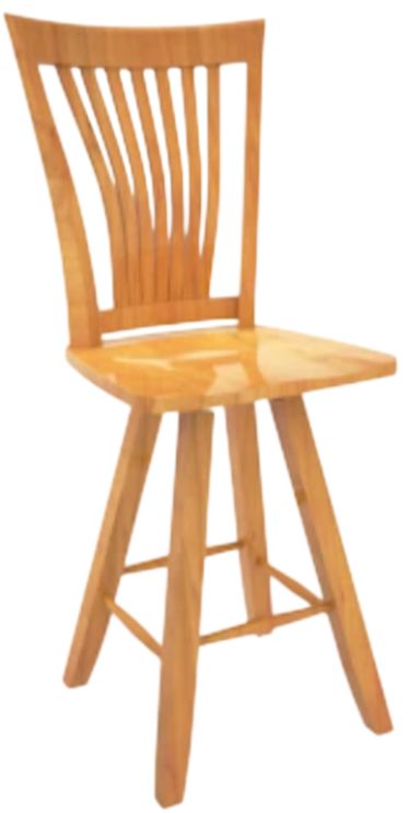 Mavin Customizable Brinkley 30" Swivel Bar Stool-0