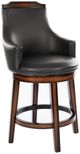 Homelegance® Bayshore Burnished Oak Swivel Counter Chair-0