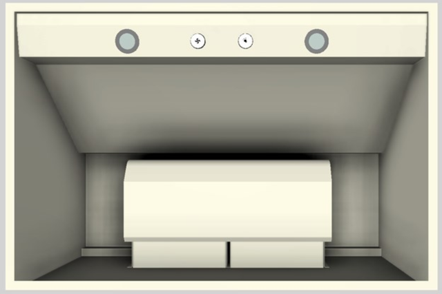 Vent-A-Hood® 36" Wall Mounted Range Hood-Biscuit-3