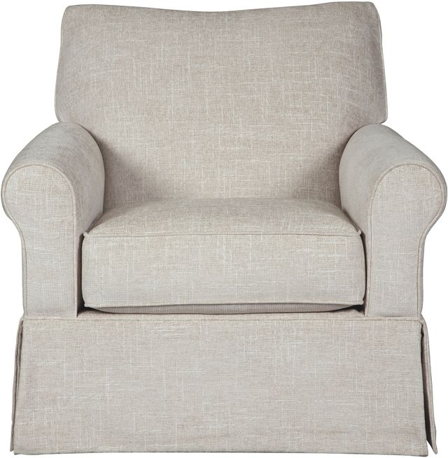 Signature Design by Ashley® Searcy Quartz Swivel Glider Accent Chair-1