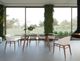 VIG Furniture Modrest Kipling Walnut Glass Dining Table-3