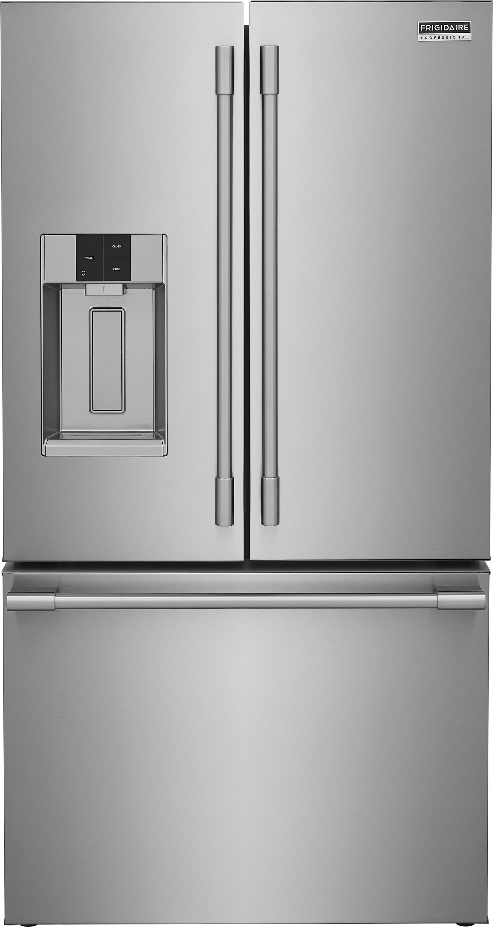 Réfrigérateur à portes françaises de 36 po à profondeur comptoir Frigidaire Professional® de 22.6 pi³ - Acier inoxydable résistant aux traces de doigts