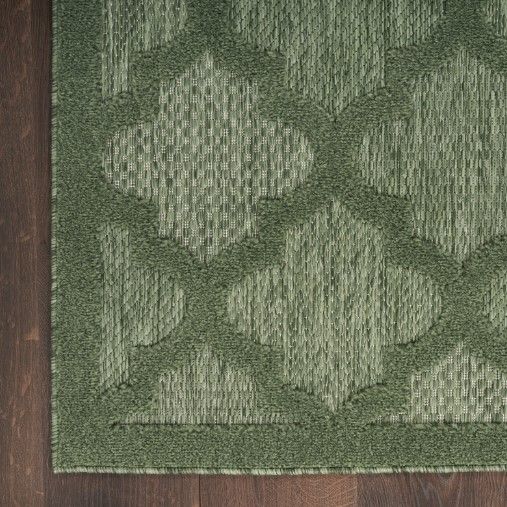 Nourison Home™ Easy Care Green 5'x7' Area Rug-2