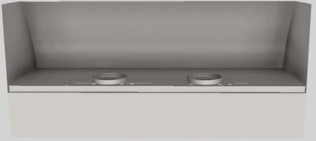 Vent-A-Hood® 66" Stainless Steel Wall Mounted Range Hood-4