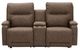 Best® Home Furnishings Customizable Maverly Leather Power Tilt Headrest Rocker Console Loveseat-1