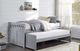 Mazin Furniture Orion Gray Twin/Twin Youth Captains Bed With Trundle-3
