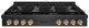 ZLINE Paramount 48" Black Satin Stainless Steel Gas Rangetop with 8 Brass Burners and Porcelain Cooktop in Polished Gold Accents -0