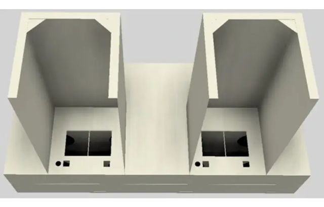 Vent-A-Hood® 48" Biscuit Contemporary Wall Mounted Range Hood-2