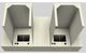 Vent-A-Hood® 48" Biscuit Contemporary Wall Mounted Range Hood-2