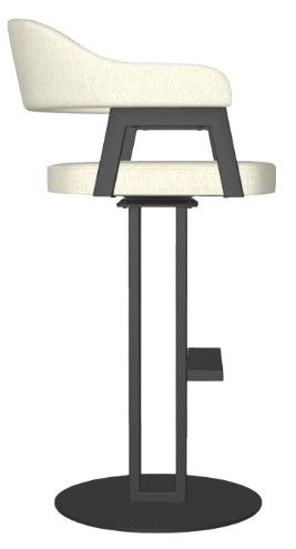 Amisco Customizable Jayden Swivel Bar Stool-4