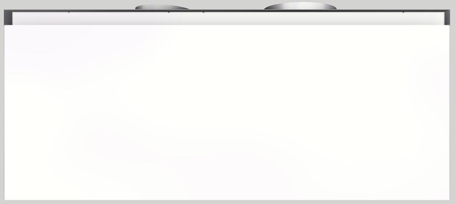 Vent-A-Hood® 48" White Wall Hood-2