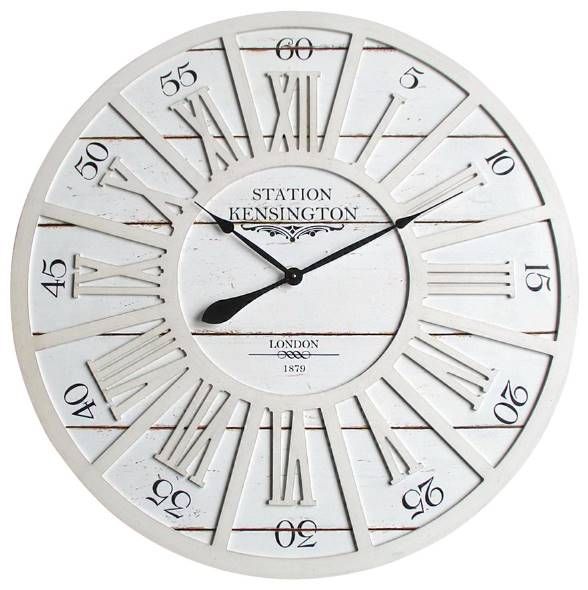 YHD Off-White Wall Clock-0