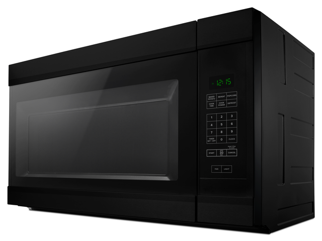 Amana® 1.6 Cu. Ft. Black Over The Range Microwave-1