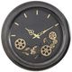 YHD Black Gear Clock-0