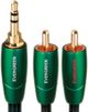 AudioQuest® Evergreen 3.5mm To RCA Interconnect Analog Audio Cable (8.0 M/26'3")-1