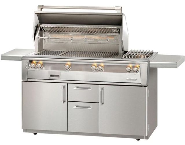 Alfresco™ ALXE Series 3-Burner Stainless Steel Freestanding Liquid Propane Gas Grill-0