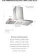 KOBE® Premium® Series 30" Stainless Steel Wall Mounted Range Hood-4