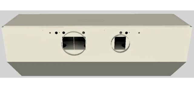 Vent-A-Hood® 60" Biscuit Wall Mounted Range Hood-3